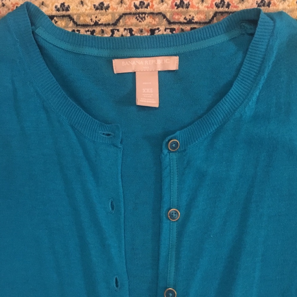 Blue Cardigan - Picture 2 of 5